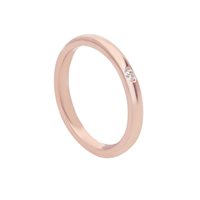 Anello Gioielleria Dossena  Fedi nuziali in Oro Diamante FAD070RR